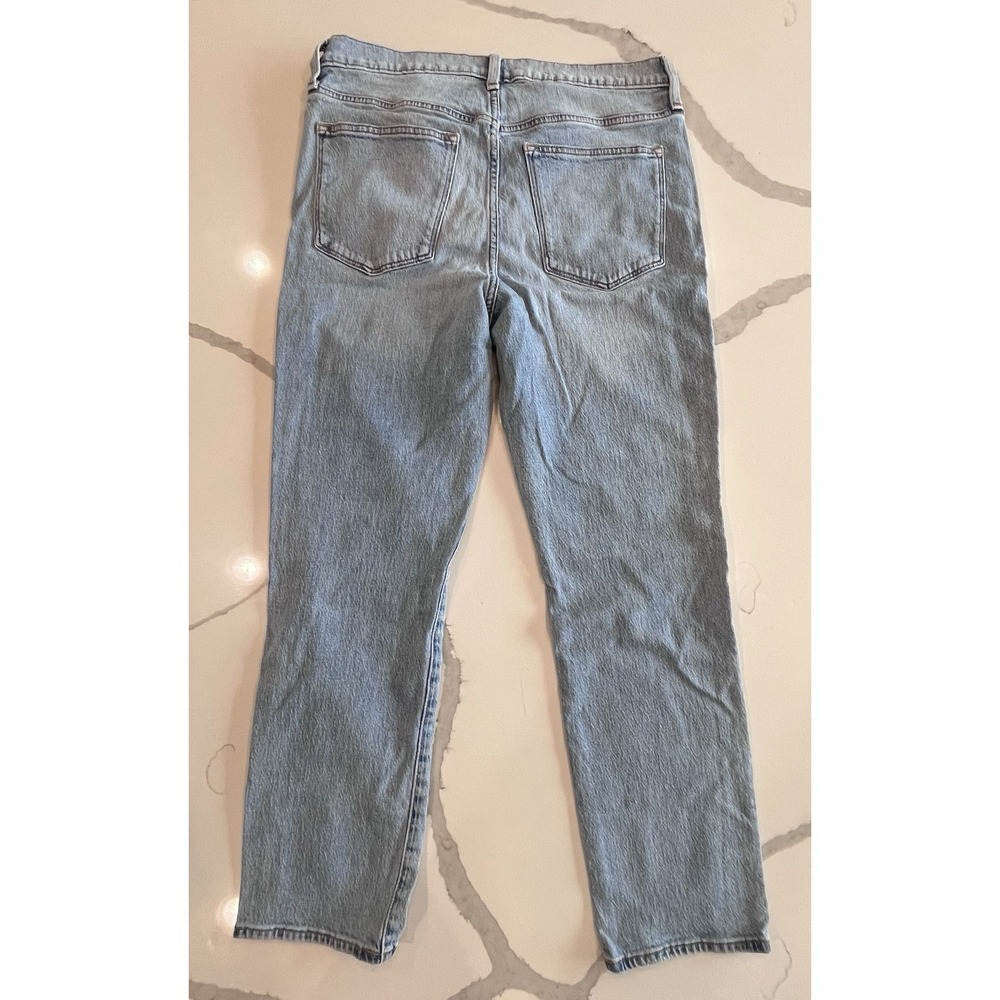 J.Crew | Distressed Slim Broken In Boyfriend Jeans Size 29 Light Wash - Picture 2 of 7